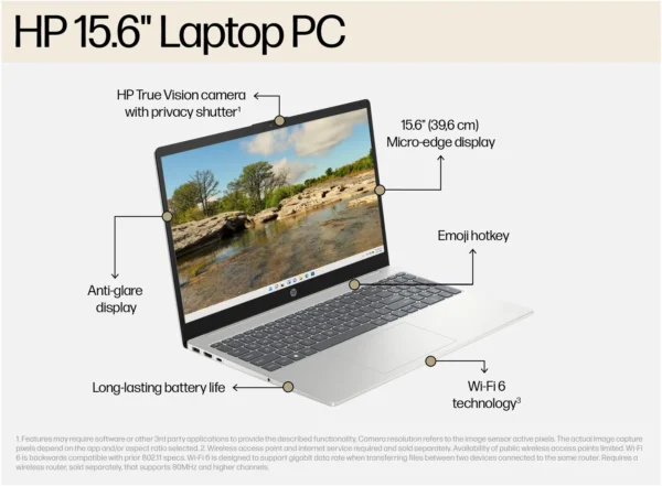 HP Pavilion SE 15" Laptop - Intel® Core™ i5, 8GB 15-fd0050na - Image 4